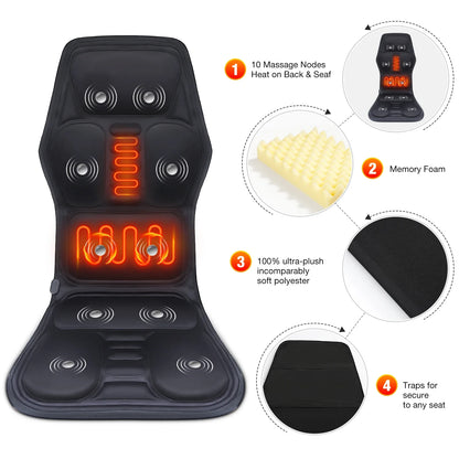 Electric Back Massager Chair Cushion