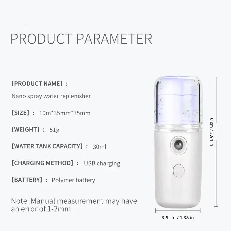 USB Nano Facial Moisturizer